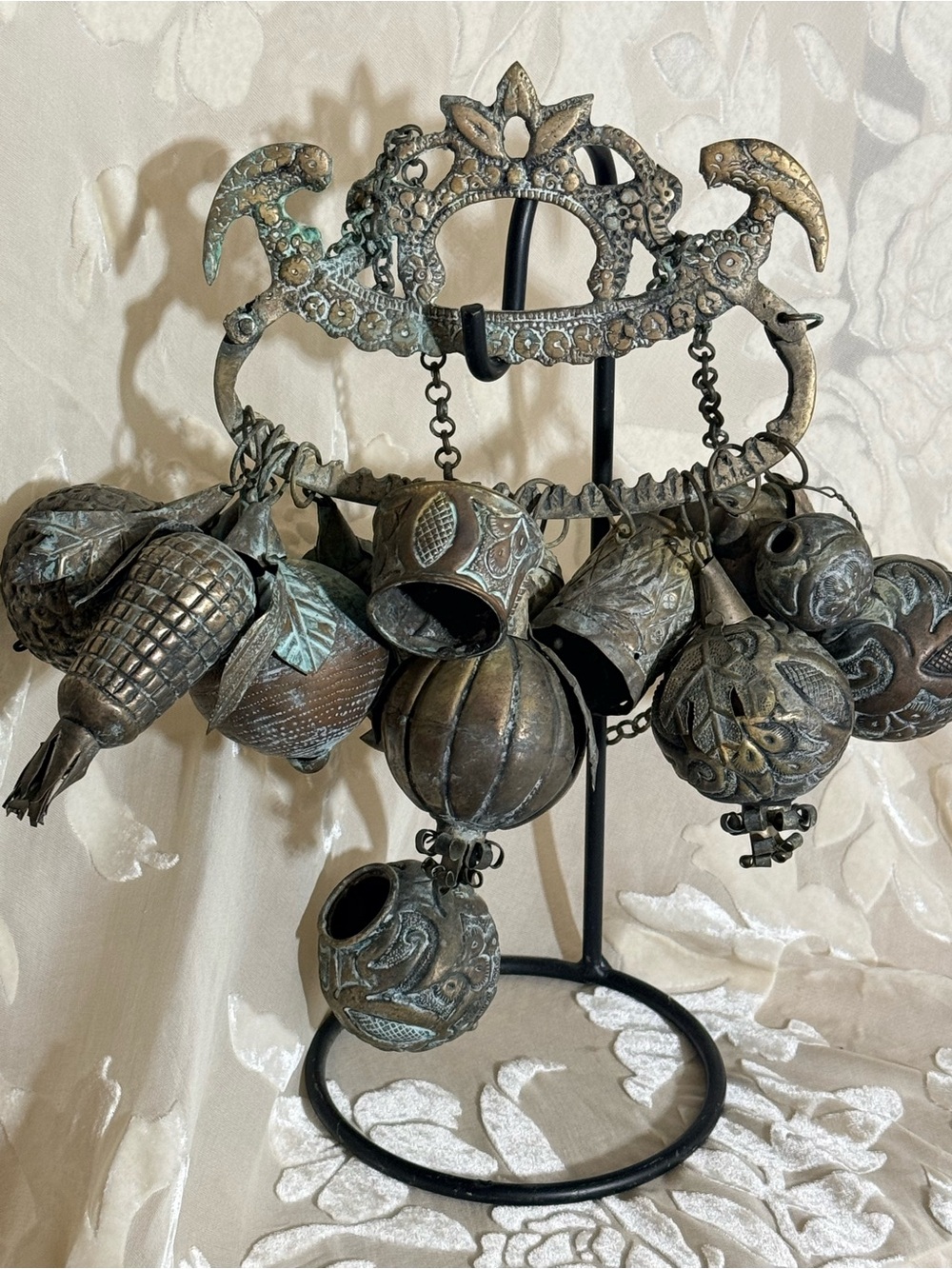PENCA DE BALANGANDAN AFRO-BRAZILIAN GOOD LUCK BRACKET/WALL HANGING